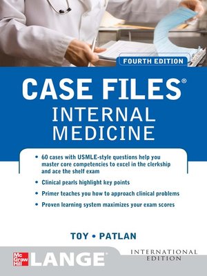 cover image of Case Files Internal Medicine